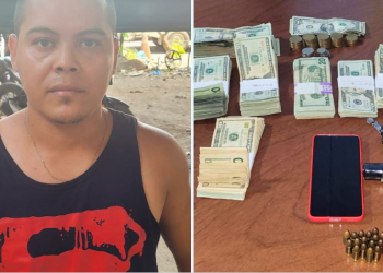 Policía captura a pandillero en Usulután y le incauta armas de fuego y $16 mil provenientes de la extorsión