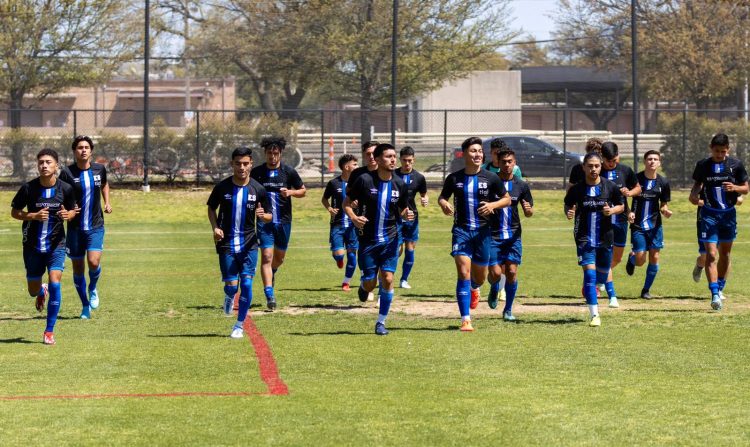 Entreno de la selección sub 20 en Dallas. Foto Fesfut