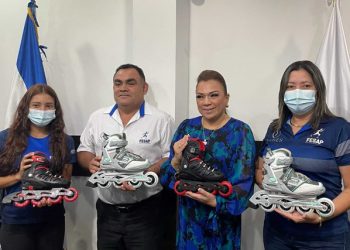 Patinadora Ivonne Nóchez competirá en la Copa Europea 2022