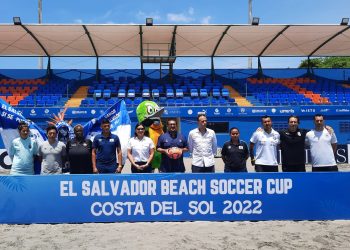 El Salvador listo para la Beach Soccer Cup 2022 en Costa de Sol