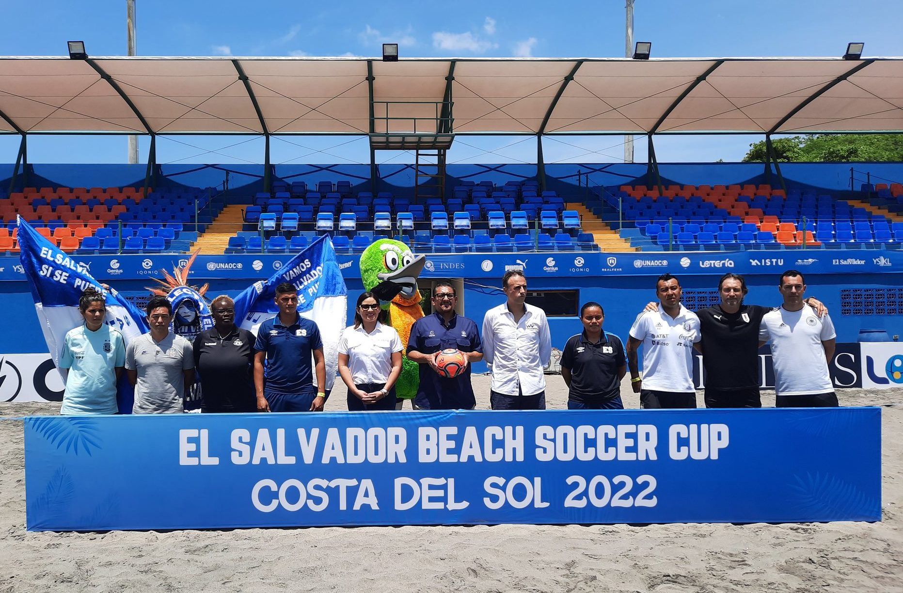 Selecciones de fútbol playa listas para los partidos El Salvador Beach  Soccer Cup 2022 - Noticias La Gaceta