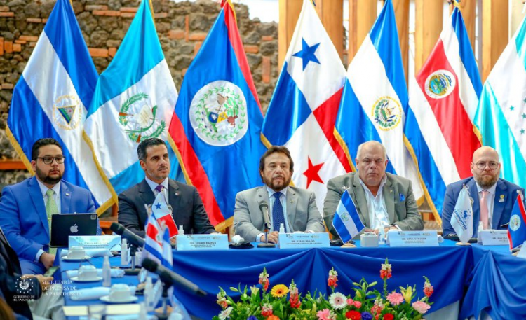 El vicepresidente, Félix Ulloa, participó del lanzamiento de la política regional.