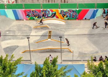 Tejido Social realiza competencia de skateboarding en San Vicente