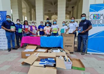 Desarrollan la campaña Dona tu Libro en San Vicente