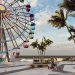 Parque de diversiones en el puerto de La Libertad tiene un avance del 90 %