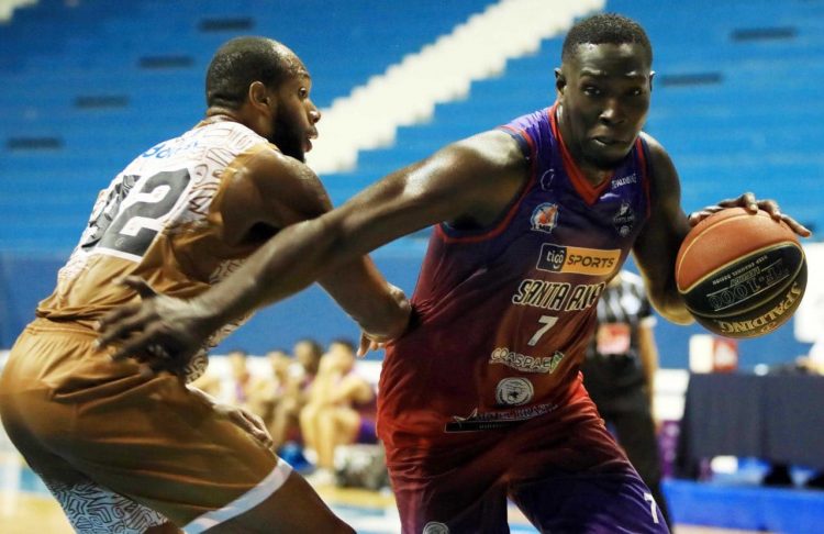 El quinteto Santa Ana se impuso el miércoles 102 a 89 sobre Nejapa en la Liga Mayor de Baloncesto. Foto/ INDES