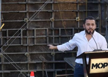 El paso a desnivel sobre el redondel Utila cuenta con mayor avance del programado