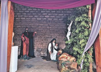 Exposición de arte y religiosidad en Apastepeque, San Vicente