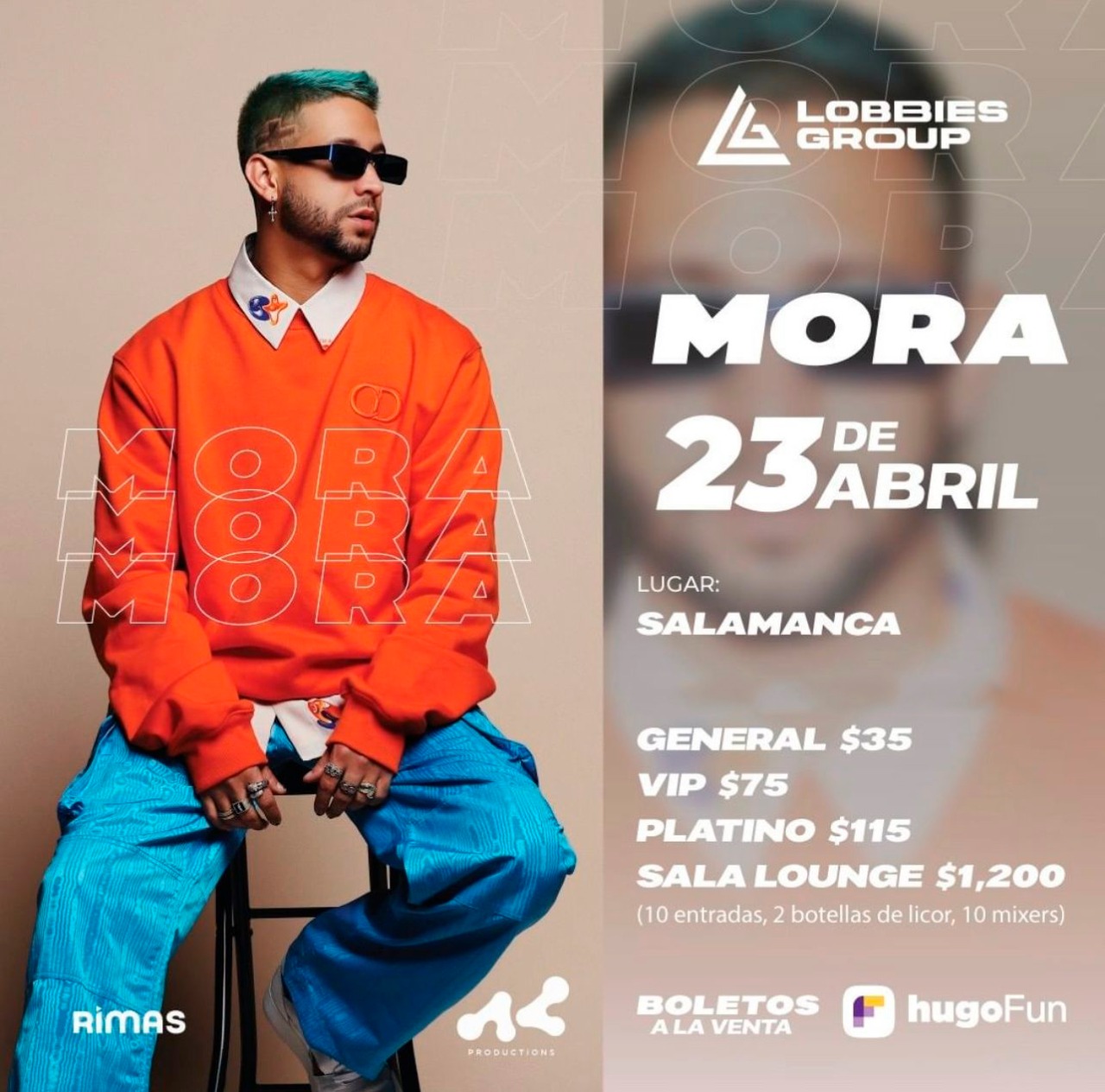 Mora, el artista que ha escrito canciones para Bad Bunny viene a El
