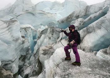 Alfa Karina Arrué ya realiza su primera rotación en el Monte Everest