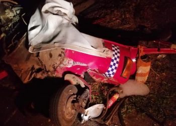 Embarazada fallece en un accidente de tránsito que de Atiquizaya conduce hacia San Lorenzo