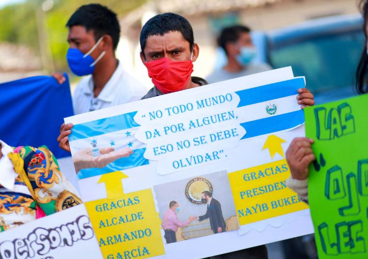 Agradecimiento. El
pueblo hondureño
ha mostrado su
agradecimiento
por la ayuda
salvadoreña en
varias ocasiones.