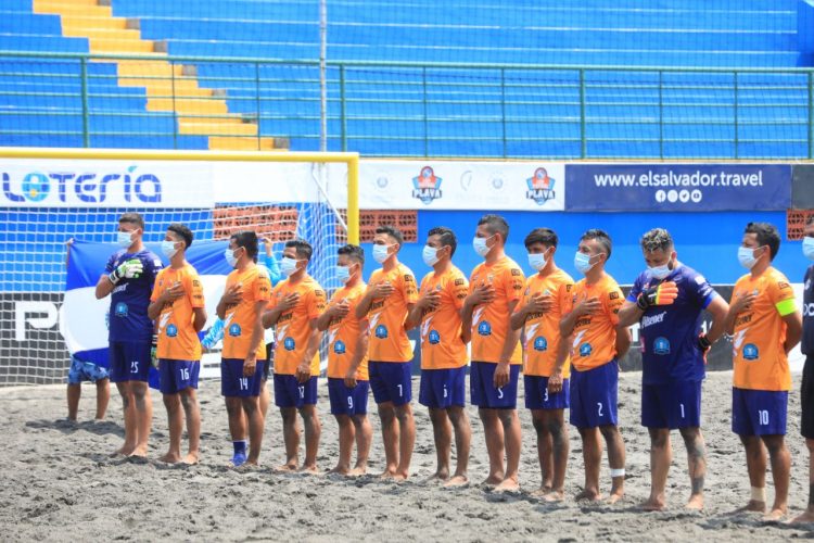 Garita Palmera sigue sorprendiendo como equipo debutante en la Liga de Fútbol Playa. Foto: Sofía Mazariego