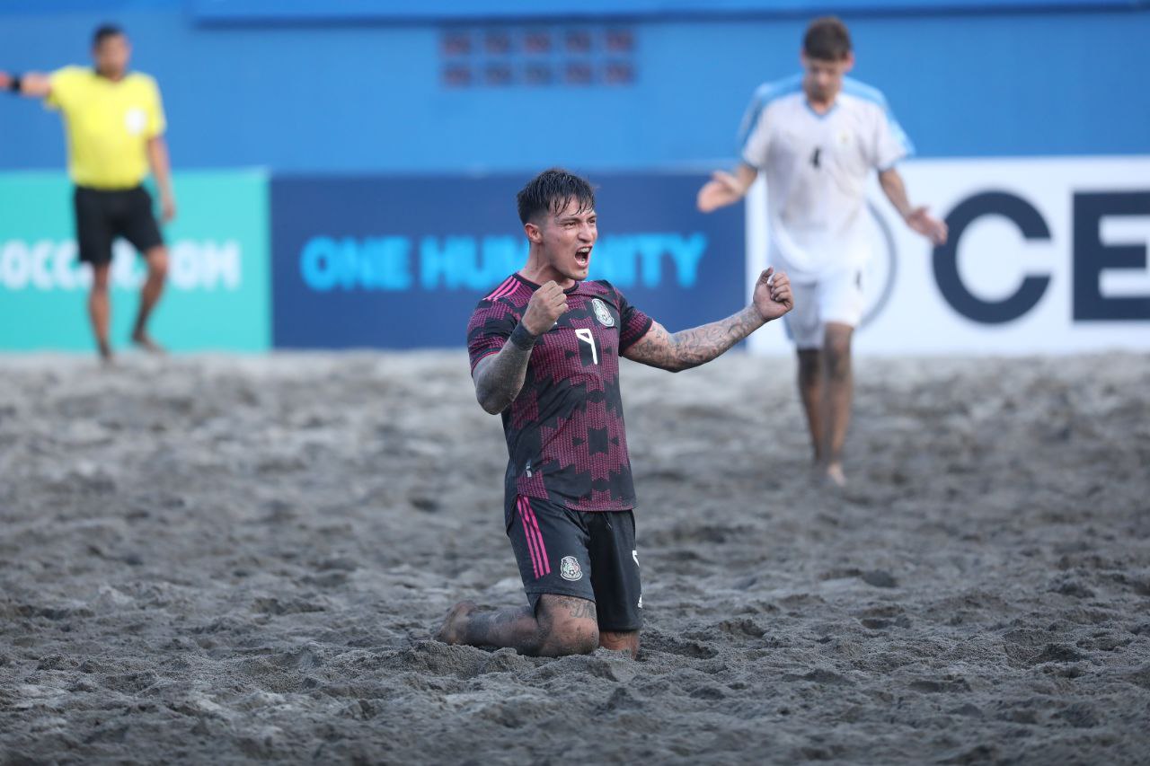 Playa  Uruguay venció a México - AUF