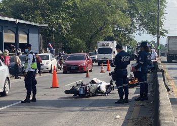 Motociclista falleció en accidente de tránsito en carretera Troncal del Norte