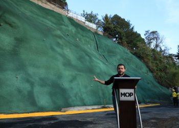 Obras Públicas entrega trabajos de mitigación de riesgos en colonia Bello San Juan