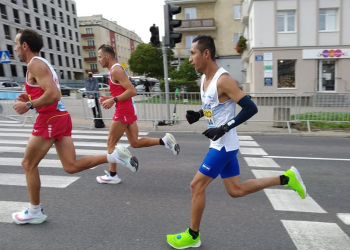 Óscar Aldana superó récord nacional de media maratón en competencia regional realizada en Costa Rica