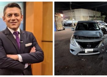 Presentador salvadoreño Alex Pineda sufrió accidente de tránsito