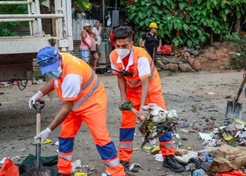 Alrededor de 40 toneladas de basura son removidas de las quebradas del Área Metropolitana de San Salvador