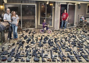 FOTOS: las armas en la vida cotidiana de muchos estadounidenses