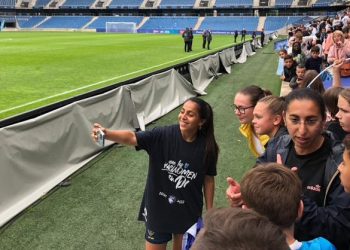 Salvadoreña Samaria Gómez agradece el apoyo hacia el ascenso a la primera división francesa