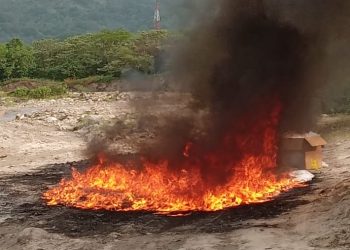 Autoridades destruyen droga decomisada valuada en más de $8 millones