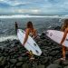 «Nos han tratado con amor, es super chévere, me encanta»: surfistas internacionales comparten lo que más les gusta de El Salvador