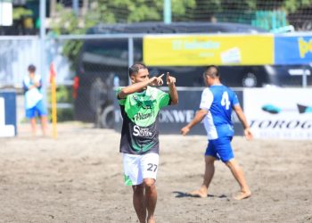 Frank Velásquez fulminó a los Rayos del Bajo Lempa en la Liga de Fútbol Playa