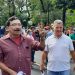 Medardo González, dirigente del FMLN, denuncia dictadura pese a marchar con libertad y sin coacción