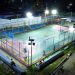 Avanza iluminación de canchas en San Vicente