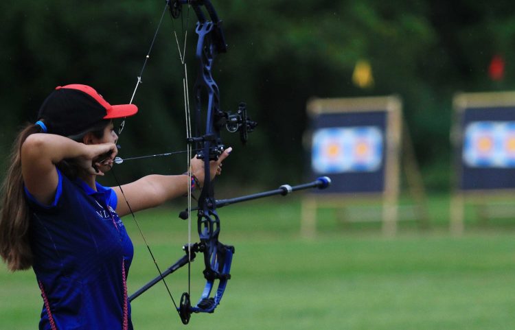 Paola Corado le ganó la  final del evento de individual de arco compuesto, a la eslovena Toja Ellison. Foto/INDES