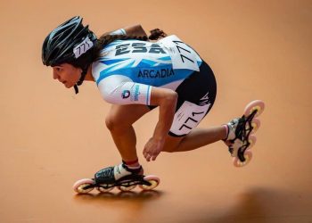 Patinadora Ivonne Nóchez volvió a brillar en el viejo continente