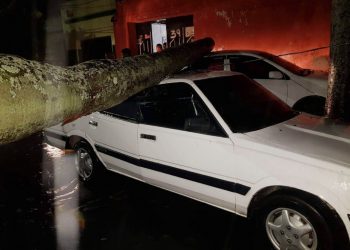 Lluvias causan daños en varios sectores de Santa Ana