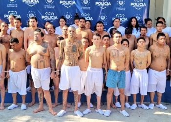 Capturan a dos cabecillas y a 41 pandilleros que delinquían en diferentes zonas del territorio salvadoreño