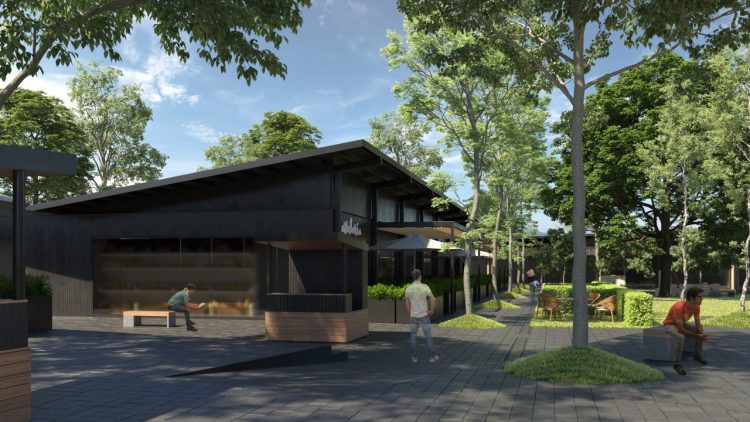 El proyecto final tendrá capacidad para 60 locales comerciales de ropa, electrónica, restaurantes, entre otros.