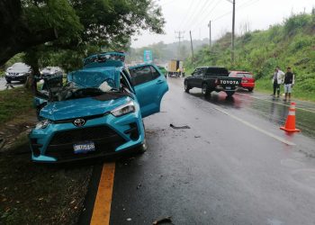 Reportan accidentes por lluvias en diferentes puntos de la carretera Panamericana