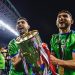 Fotos: Los festejos de Álex Roldán como campeón de la Concachampions