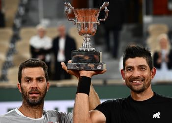 Así celebró el salvadoreño Marcelo Arévalo entrar a la élite del tenis mundial