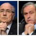 Expresidente de FIFA, Joseph Blatter, y expresidente de UEFA, Michel Platini, ante su juicio en Suiza por fraude