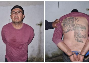 Capturan a pandillero en mercado La Tiendona