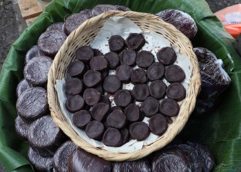Chocolate artesanal en el Mercado Central de San Salvador