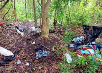 PNC repele ataque armado de pandilleros en campamento clandestino en Santa Ana