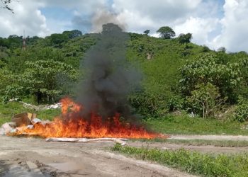 Destruyen más de $63,000 en droga decomisada en diversos operativos policiales en El Salvador