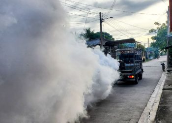 Ministerio de Salud desarrolla fumigación en Mejicanos