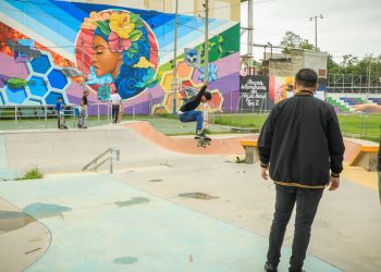 Tejido Social realiza preparativos para el torneo «Go Skateboarding Day» en el skatepark de colonia Zacamil