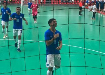 Cristóbal Osorio marcó cuatro goles en el primer triunfo de la selección de fútbol sala en los Juegos Bolivarianos Valledupar