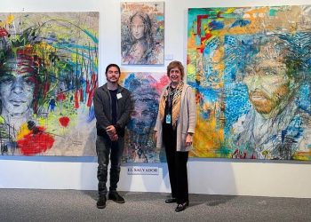 Otto Hernández expone sus obras en la sede de la UNESCO