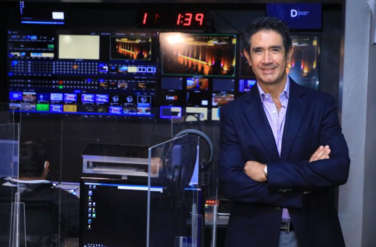El presidente de TCS, Juan Carlos Eserki dijo que desde su creación el Proyecto Salvadoreños Comprometidos ha apoyado 40 iniciativas./Foto: Lester Hernández.