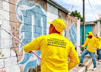 Reos en fase de confianza han eliminado más de 700 grafitis de pandillas a nivel nacional