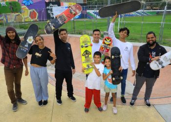 Skaters listos para dar espectáculo y festejar su día